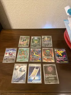 Pokemon Mega Evolutions Base 11 Card Illustration Rare And Ultra Rare Lot - Image 1