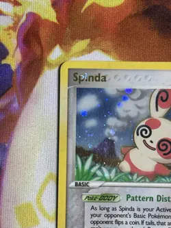 Pokemon Card - Spinda Legend Maker 26/92 Reverse Holo Rare Stamped - Image 2
