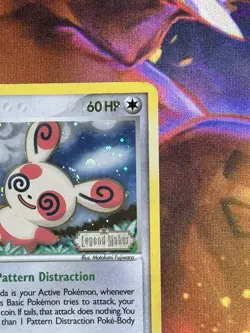 Pokemon Card - Spinda Legend Maker 26/92 Reverse Holo Rare Stamped - Image 3