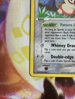 Pokemon Card - Spinda Legend Maker 26/92 Reverse Holo Rare Stamped - Image 5