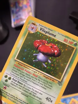 Vileplume 15/64 Holo Rare Jungle Set Pokemon Card WOTC Vintage 1999 TCG LP ⭐ - Image 4