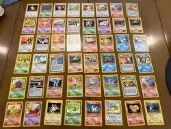 Vintage Pokemon TCG lot (49 Cards) - Image 1