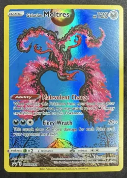 SWSH: Sword & Shield Promo Cards #SWSH284 Galarian Moltres - Image 1