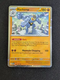 Machamp (Cosmos Holo) 068/165 Rare Miscellaneous Cards & Products Holo MCAP - Image 1