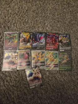 Pokemon TCG V/VSTAR Card Lot x11 English Ultra Rare Bundle Mint Team - Image 1