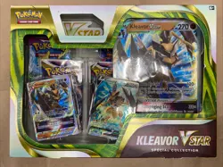 Pokemon TCG Kleavor VStar Special Collection Box 2023 UNOPENED Trading Card Game - Image 1