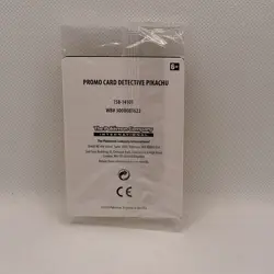 Detective Pikachu Pokemon DVD Exclusive Promo Card From 2019! Unopened! - Image 2