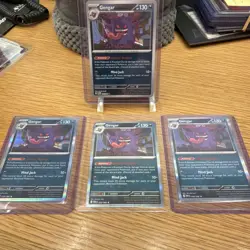 4x Gengar 050/088 3 Holo and 1 rev holo Perfect Order Pokemon Card - Pack Fresh - Image 1