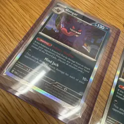 4x Gengar 050/088 3 Holo and 1 rev holo Perfect Order Pokemon Card - Pack Fresh - Image 3