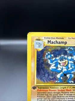 Machamp - 8/102 - Pokemon Base Set Unlimited Holo Rare Card WOTC HP - Image 2