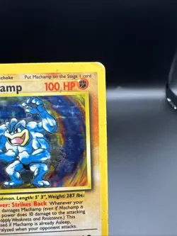 Machamp - 8/102 - Pokemon Base Set Unlimited Holo Rare Card WOTC HP - Image 3