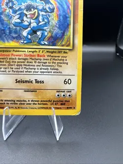 Machamp - 8/102 - Pokemon Base Set Unlimited Holo Rare Card WOTC HP - Image 4