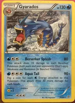 Pokemon Card Gyarados Ancient Origins Rare 20/98 Near Mint - Image 1