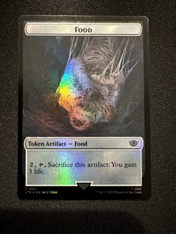 Smaug / Food Double-Sided T0007 / T0011 (Foil) MTG: The Lord of the Rings - NM - Image 2