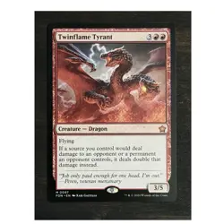 Twinflame Tyrant - MTG Foundations - Mythic Rare - NM - FDN 0097 - Image 1