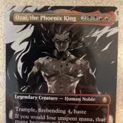 Ozai, the Phoenix King Borderless, Avatar, Magic: the Gathering, NM - Image 4