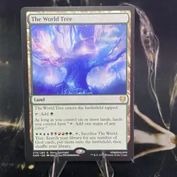 Magic the Gathering -The World Tree - LP - Kaldheim - #275 - Rare Land - Image 3