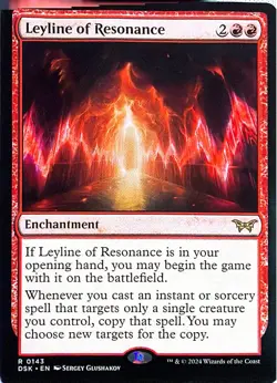 Leyline of Resonance Duskmourn: House of Horror Rare Magic: The Gathering NM/M - Image 1