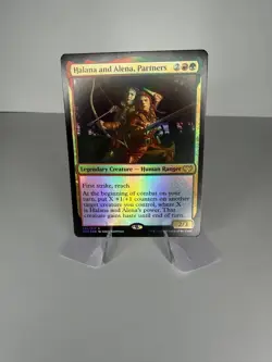 Halana and Alena, Partners 239 Innistrad Crimson Vow Magic The Gathering Foil NM - Image 1