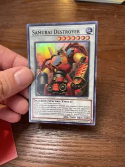 YuGiOh Samurai Destroyer OP26-EN008 Super Rare NM/VLP - Image 3