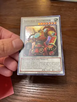 YuGiOh Samurai Destroyer OP26-EN008 Super Rare NM/VLP - Image 5