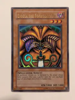 Exodia the Forbidden One LOB-124 Unlimited Ultra Rare LP - Image 1