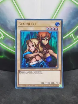 Yugioh Gemini Elf LART-EN039 Ultra Rare NM - Image 1