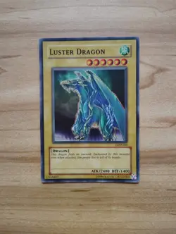 Yu-Gi-Oh! - Luster Dragon #2 - Super Rare / Holo - LOD-050 / Name Misprint - Image 1