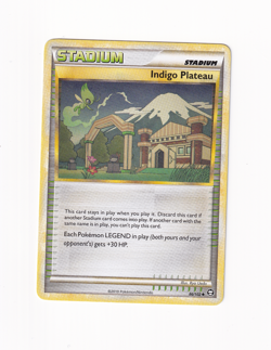 Indigo Plateau 86/102 Triumphant HGSS Regular Pokemon Moderately Played MP - Image 1