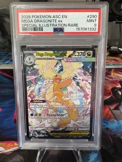 Pokemon Mega Dragonite ex 290/217 Me: Ascended Heroes Special Illustration Rare… - Image 1