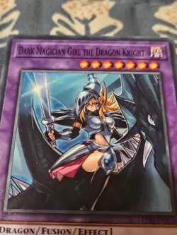 Dark Magician Girl the Dragon Knight LEDD-ENA36 Yugioh LP - Image 2
