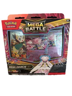 Pokemon TCG Mega Battle Deck Mega Diancie EX Meloetta Factory Sealed - Image 1