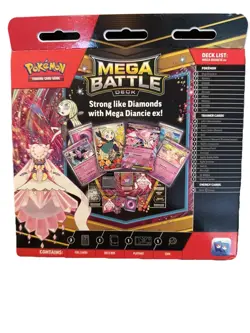 Pokemon TCG Mega Battle Deck Mega Diancie EX Meloetta Factory Sealed - Image 2