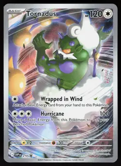 Tornadus 210 Holo Promo Scarlet & Violet Promo Pokemon NM - Image 1