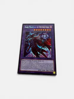 Yu-Gi-Oh! TCG Dark Magician of Destruction Maze of Muertos MZMU-EN011 1st Ed NM - Image 1