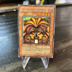 YuGiOh Exodia The Forbidden One DDS-003 Holo Vintage TCG Great Condition - Image 1