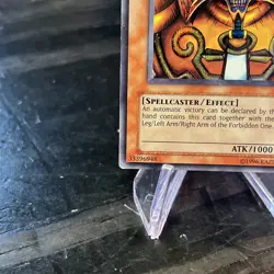 YuGiOh Exodia The Forbidden One DDS-003 Holo Vintage TCG Great Condition - Image 4