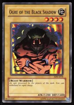 Ogre of the Black Shadow SDK-E018 Starter Deck: Kaiba Yu-Gi-Oh LP - Image 1