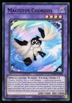 Magistus Chorozo SUDA-EN100 Super Rare Supreme Darkness Yu-Gi-Oh 1st Edition LP - Image 1