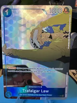 Trafalgar Law Gift Collection 2023 ST03-008 Alt Art Holo Foil Rare One Piece U - Image 1