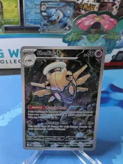 Pokemon TCG Card - Shedinja 144/132 Illustration Rare NM Mega Evolutions - Image 1