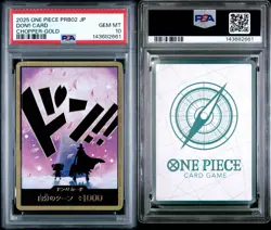2025 ONE PIECE PRB02 JP DON!! CARD CHOPPER GOLD PSA 10 - Image 3