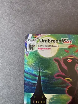 Pokemon TCG Umbreon VMAX Alt Art Holo Secret Rare Card Evolving Skies 215/203 NM - Image 2