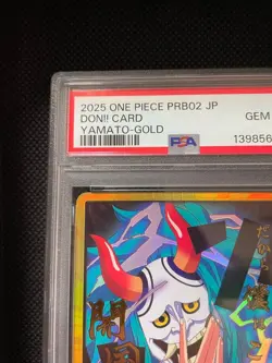 PSA 10 Yamato Kindon One Piece Card Super Parallel - Image 4