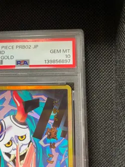 PSA 10 Yamato Kindon One Piece Card Super Parallel - Image 5