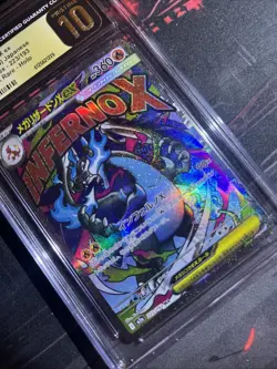 Mega Charizard X EX CGC 10 Me: Mega Evolution Promo 023 Holo Promo Pokemon Card - Image 3