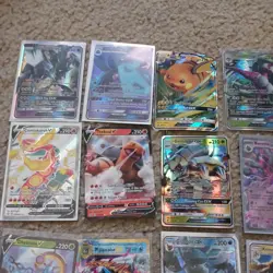 18 pokemon cards all are v/ex/gx/mega - Image 2