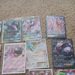 18 pokemon cards all are v/ex/gx/mega - Image 3