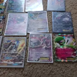 18 pokemon cards all are v/ex/gx/mega - Image 5