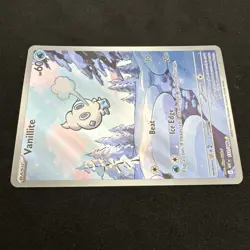 Pokemon TCG White Flare Vanillite Illustration Card 111/086 - Image 4